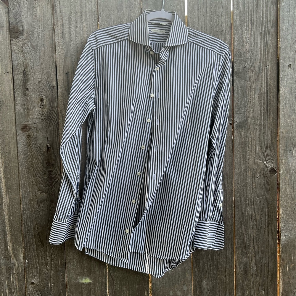 Suitsupply Men’s Cotton Two Ply Shirt 15.5”